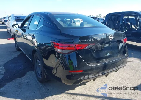 2024 Nissan Sentra S Xtronic Cvt z USA, uszkodzony, nr VIN 3N1AB8BV8RY387960